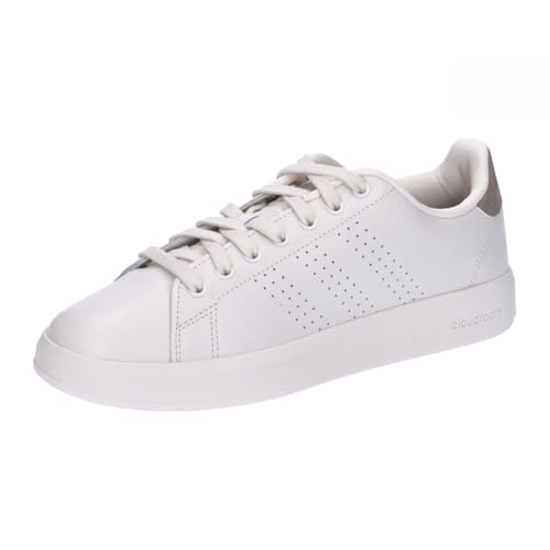 adidas Damen Advantage Premium Leather Shoes Schuhe, Chalk White/Chalk White/Champagne met, 36 2/3 EU adidas Damen Advantage Premium Leather Shoes Schuhe, Chalk White/Chalk White/Champagne met, 36 2/3 EU von adidas