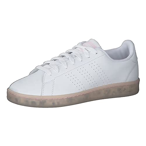 adidas Damen Advantage Tennisschuhe, Mehrfarbig Ftwbla Ftwbla Roscla, 36 2/3 EU von adidas