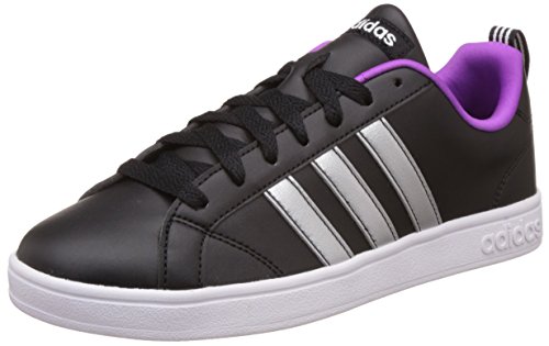 adidas Damen Advantage VS Hallenschuhe, Blau (Collegiate Navy/Matte Silver/FTWR White), 38 2/3 EU von adidas