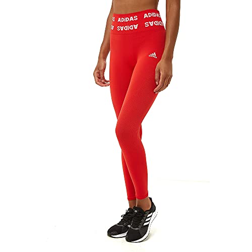 Adidas Damen Aeroknit Trainingshose, Rojint, M von adidas