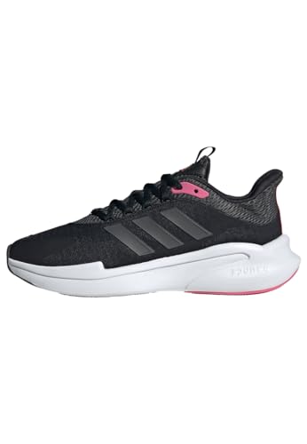 adidas Damen AlphaEdge + Shoes Sneakers, core Black/Grey six/pink Fusion, 41 1/3 EU von adidas