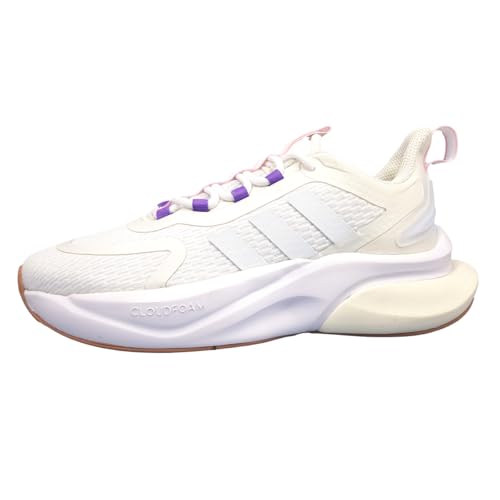 adidas Damen Alphabounce + Sneaker, Ftwr White Ftwr White Core White, 38 EU von adidas
