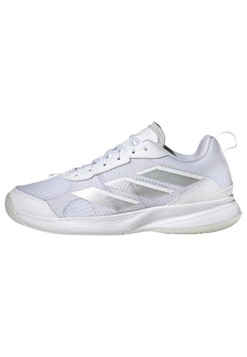 adidas Damen Avaflash Low Tennis Shoes Tennisschuhe, Cloud White/Cloud White/Silver met, 40 EU von adidas