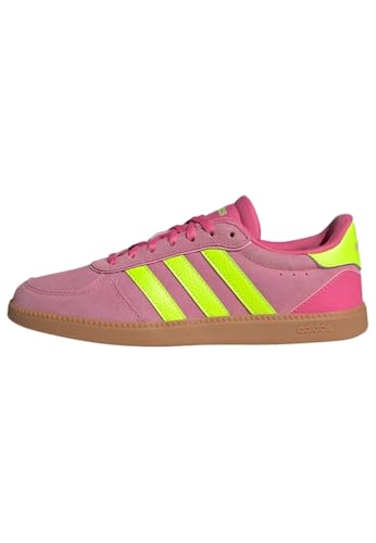 adidas Damen BREAKNET Sleek Shoes, Pulse Magenta/Lucid Lemon/Bliss pink, 39 1/3 EU von adidas