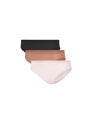 adidas Damen Bikini (3PK) -Sport Active Light Flex-Packaged Panties Slip, 900 Assorted, XXL (3er Pack) von adidas