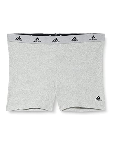 adidas Damen Girl Short-4A1H74 Hipster-Höschen, Heather Grey, M von adidas