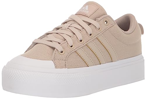 adidas Damen Bravada 2.0 Plateauschuh Skate-Schuh, Wonder Beige Wonder Beige Weiß, 42 EU adidas Damen Bravada 2.0 Plateauschuh Skate-Schuh, Wonder Beige Wonder Beige Weiß, 42 EU von adidas
