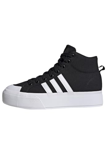 adidas Damen Bravada 2.0 Platform Vulcanized Shoes Mid, core Black/FTWR White/core Black, 42 2/3 EU von adidas