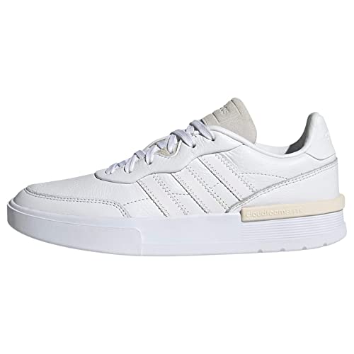 adidas Damen Clubcourt Leichtathletik-Schuh, Ftwbla Ftwbla Blamar, 39 1/3 EU von adidas