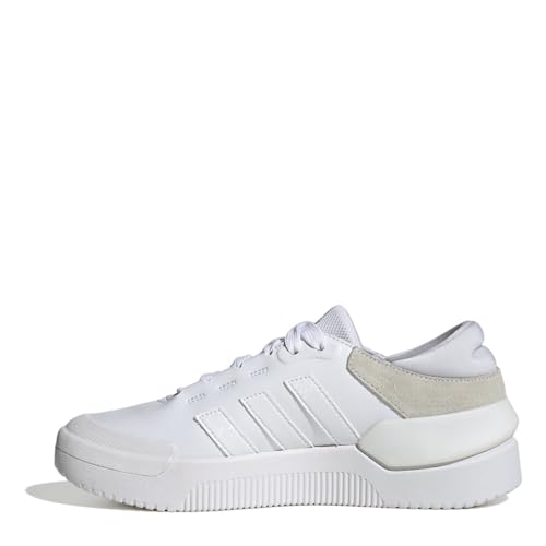 Adidas Damen Court Funk Shoes-Low (Non Football), FTWR White/FTWR White/Silver Met, 37 1/3 EU von adidas