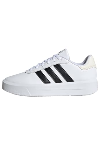 adidas Damen Court Platform Shoes, Cloud White / Core Black / Chalk White, 40 EU adidas Damen Court Platform Shoes, Cloud White / Core Black / Chalk White, 40 EU von adidas