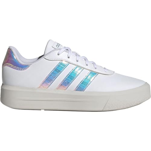 adidas Damen Court Platform Shoes Schuhe, Cloud White/Almost pink/Crystal White, 37 1/3 EU adidas Damen Court Platform Shoes Schuhe, Cloud White/Almost pink/Crystal White, 37 1/3 EU von adidas