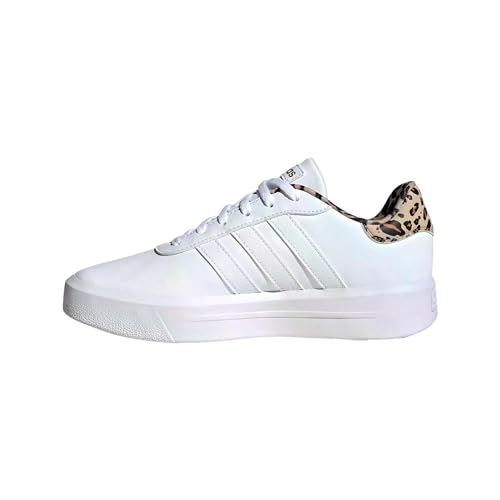 adidas Damen Court Platform Sneaker, Ftwr White Ftwr White Magic Beige, 38 2/3 EU von adidas