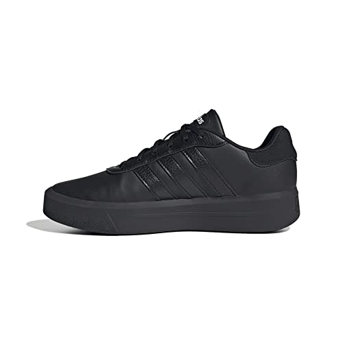 adidas Damen Court Platform Sneaker, Core Black Core Black Ftwr White, 41 1/3 EU von adidas