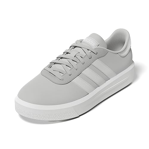 adidas Damen Court Platform Sneaker, Grey Two Grey One Ftwr White, 43 EU von adidas