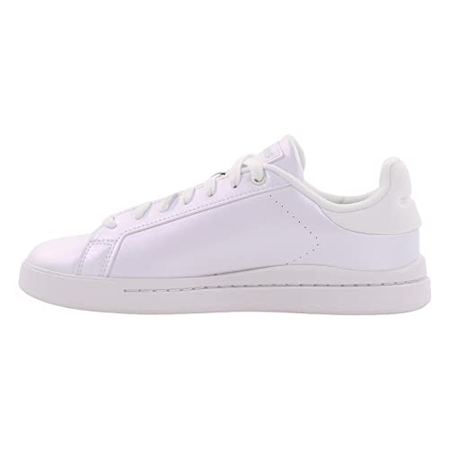 Adidas Damen Court Silk Shoes-Low (Non Football), FTWR White/FTWR White/Almost Blue, 39 1/3 EU von adidas