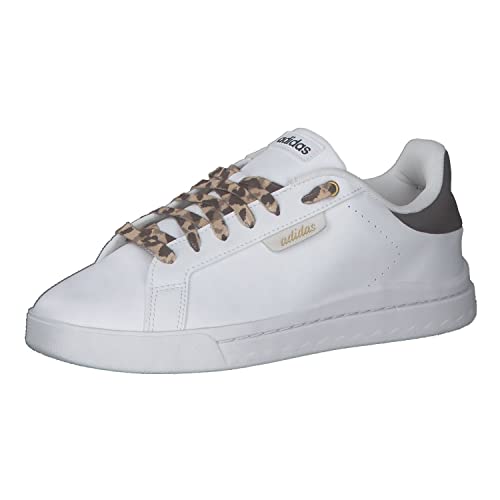 Adidas Damen Court Silk Shoes-Low (Non Football), Ftwbla Ftwbla Dormet, 40 2/3 EU von adidas