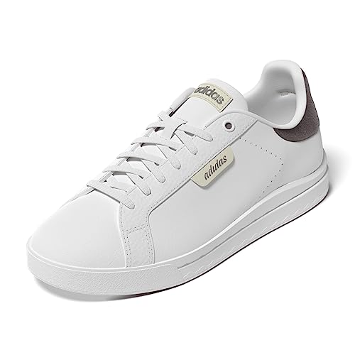 adidas Damen Court Silk Shoes Sneakers, FTWR White/FTWR White/Champagne met, 41 1/3 EU von adidas