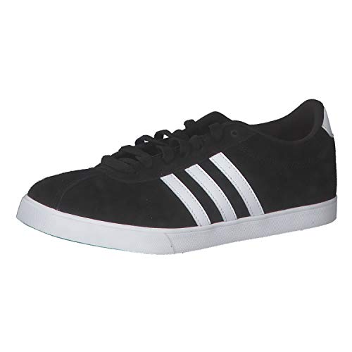 adidas Damen Courtset Fitnessschuhe, Schwarz (Negbás/Ftwbla/Plamat 000), 38 EU von adidas