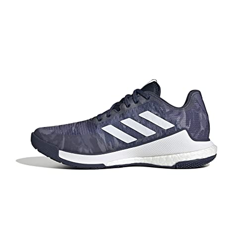 Adidas Damen Crazyflight W Shoes-Low (Non Football), Team Navy Blue 2/FTWR White/FTWR White, 36 2/3 EU von adidas