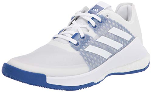 adidas Damen Crazyflight W Turnschuh, FTWR Weiß/FTWR Weiß/Team Königsblau, 40 EU von adidas