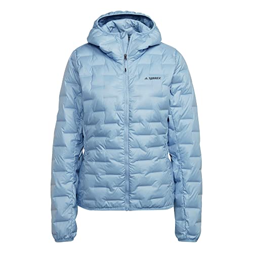 adidas Damen Daunenjacke blau 36 von adidas