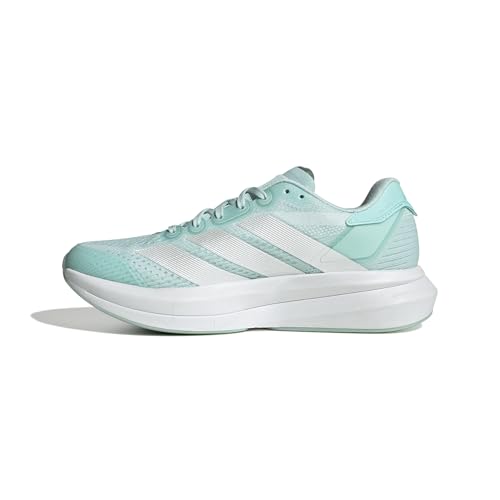 adidas Damen Duramo Speed 2 Running Shoes Laufschuhe, Halo Mint/Zero Metalic/Semi Flash Aqua, 45 1/3 EU von adidas