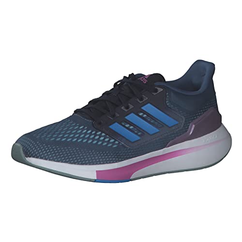 Adidas Damen Eq21 Run Shoes-Low (Non Football), Wonder Steel/Pulse Blue/Matt Purple Met, 38 EU von adidas
