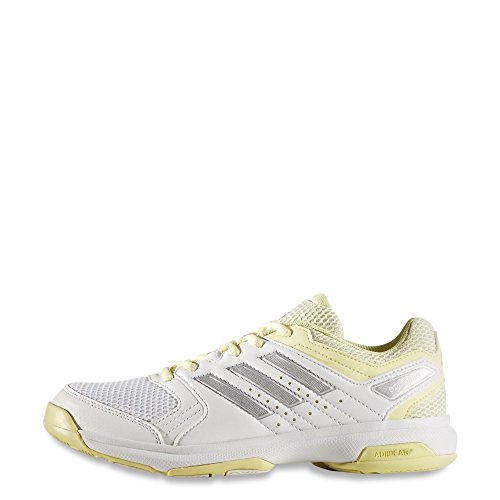 Adidas Damen Essence Laufschuhe, Mehrfarbig (FTWR White/Silver Met./Ice Yellow F16) von adidas