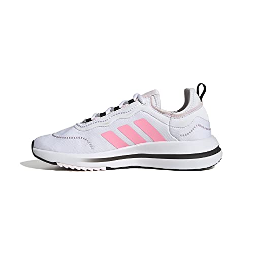 ADIDAS Damen FUKASA Run Sneaker, FTWR White/Beam pink/Almost pink, 41 1/3 EU von adidas