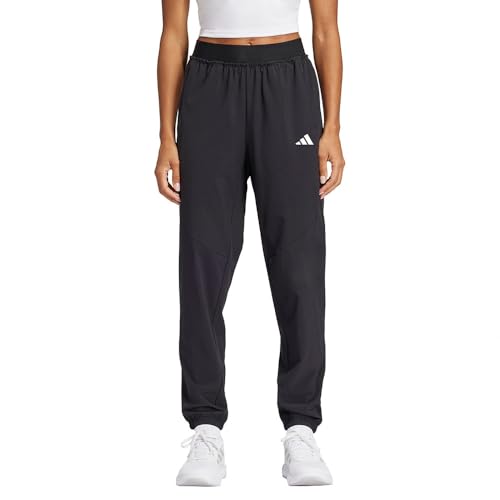adidas Damen Four-Way Stretch-Woven Training Joggers Hose, Schwarz, XL von adidas
