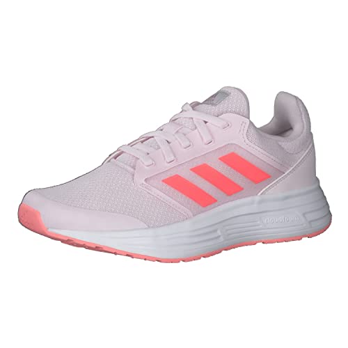 adidas Damen Galaxy 5 Road Running Shoe, Almost Pink/Turbo/Cloud White, 42 EU von adidas