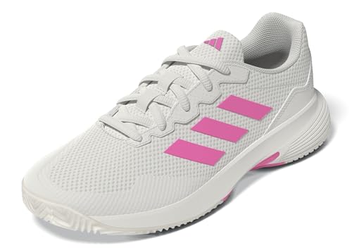 adidas Damen Gamecourt 2.0 Tennis Shoes Tennisschuhe, core White/Lucid pink/core Black, 44 EU adidas Damen Gamecourt 2.0 Tennis Shoes Tennisschuhe, core White/Lucid pink/core Black, 44 EU von adidas