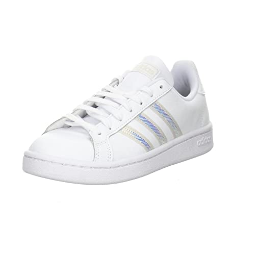 Adidas Unisex Grand Court Schuhe, Ftwwht/Alumin/Alumin, 36 2/3 EU von adidas