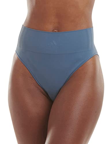 adidas Damen Sport 720 Seamless High Leg Brief Slip-4A4H62 Slip, Wonder Steel, XS von adidas