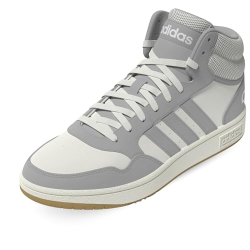 adidas Damen Hoops 3.0 Mid Classic Shoes Schuhe, Cloud White/Grey Two, 37 1/3 EU von adidas