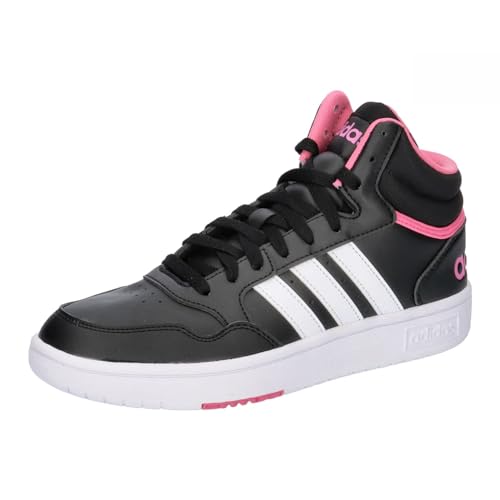 adidas Damen Hoops 3.0 Shoes-Mid (Non-Football), core Black/FTWR White/pink Fusion, 39 1/3 EU von adidas