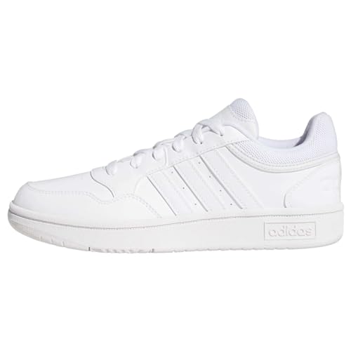 adidas Damen Hoops 3.0 Low Sneakers, Ftwr White/Ftwr White/Dash Grey, 41 1/3 EU von adidas