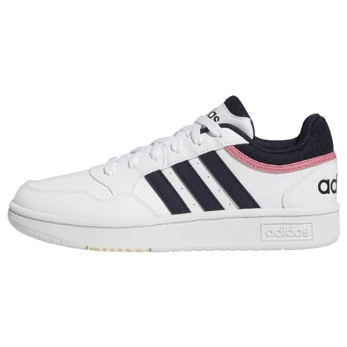 adidas Femme Hoops 3.0 Low Classic Baskets, FTWR Legend Ink/Wonder White, Fraction_38_and_2_Thirds EU von adidas