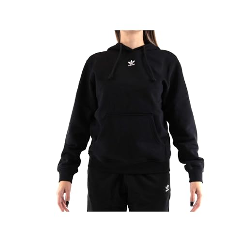 adidas Damen Kapuzenpullover Essentials TG M, Schwarz , M von adidas