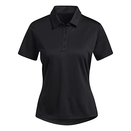 adidas Damen Leistung Primegreen Poloshirt (kurzärmelig), Black, Large von adidas