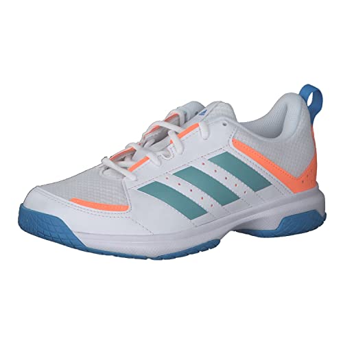 Adidas Damen Ligra 7 W Sneaker, FTWR White/FTWR White/Beam orange, 38 2/3 EU von adidas