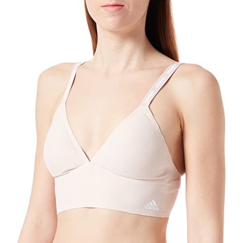 adidas Damen Ll Bralette Unterwäsche, Peach Whip, L von adidas