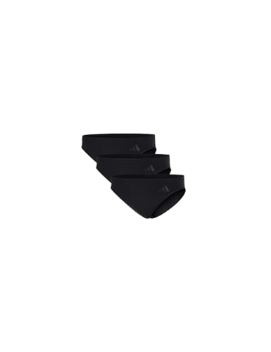 adidas Damen Low Rise Bikini (3PK) -Sport Active Seamless-Packaged Panties Slip, 000 Black, XXL (3er Pack) von adidas