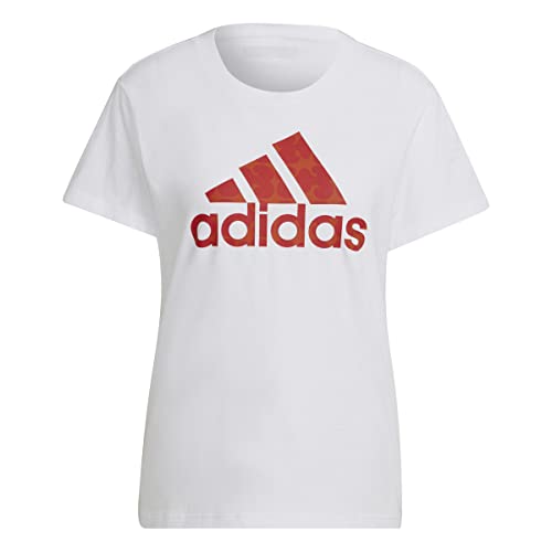 adidas Damen Mmk GFX T-Shirt, weiß, M von adidas