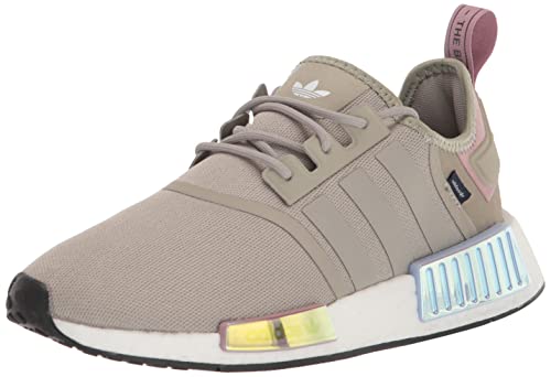 adidas Damen NMD_r1 Sneaker, Feather Grey/Feather Grey/Violet Tone, 36 EU von adidas