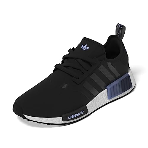 adidas Damen NMD_r1 Sneaker, Schwarz/Weiß/Blau Dawn, 38 EU von adidas