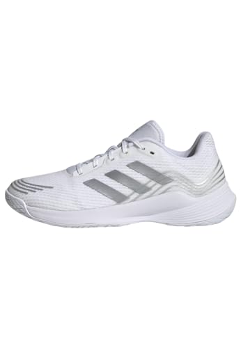 adidas Damen Novaflight Volleyball Shoes Schuhe, Cloud White/Silver/Cloud White, 37 1/3 EU von adidas