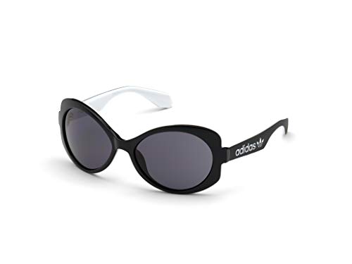 Adidas Damen OR0020 Sonnenbrille, Shiny Black/Smoke, 56 von adidas