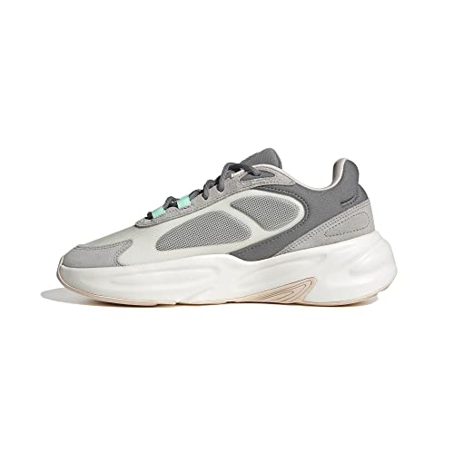 ADIDAS Damen OZELLE Sneaker, core White/Wonder Quartz/Pulse Mint, 36 EU von adidas